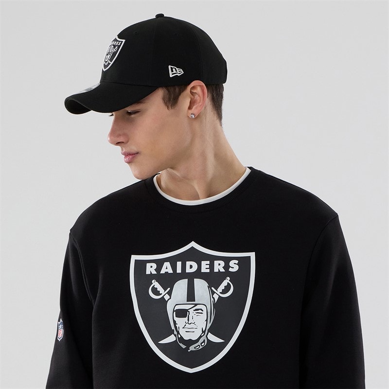 Mens Las Vegas Raiders Sweatshirt Black - Image 3