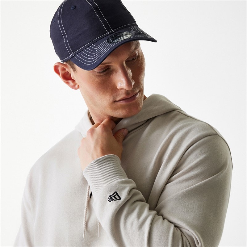 Mens New York Yankees Hoodie Stone - Image 5