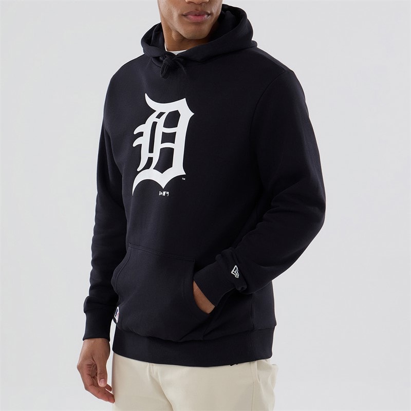 Mens Detroit Tigers Hoodie Navy - Image 1