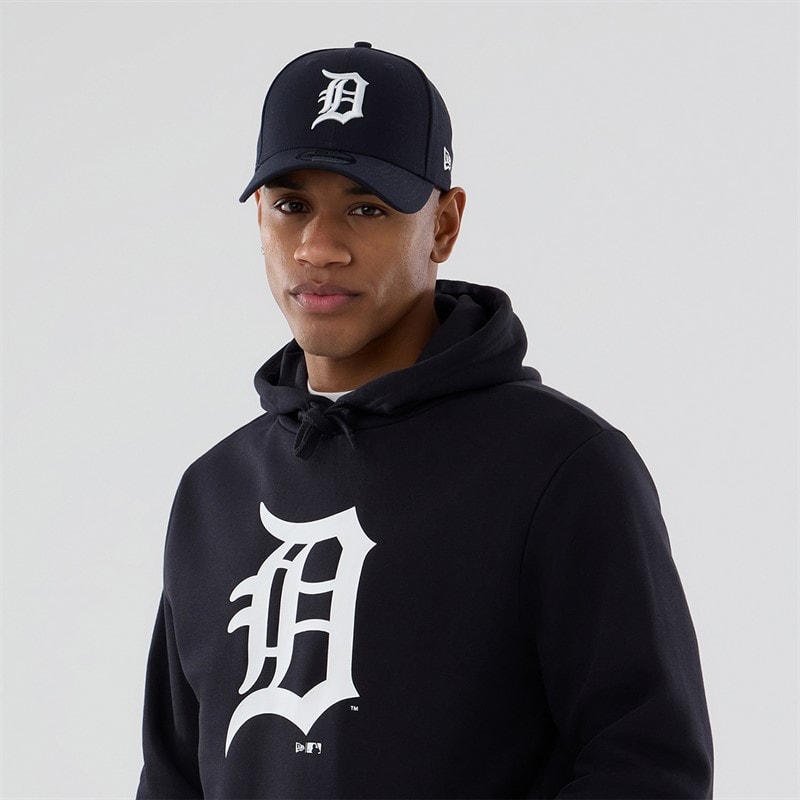 Mens Detroit Tigers Hoodie Navy - Image 4