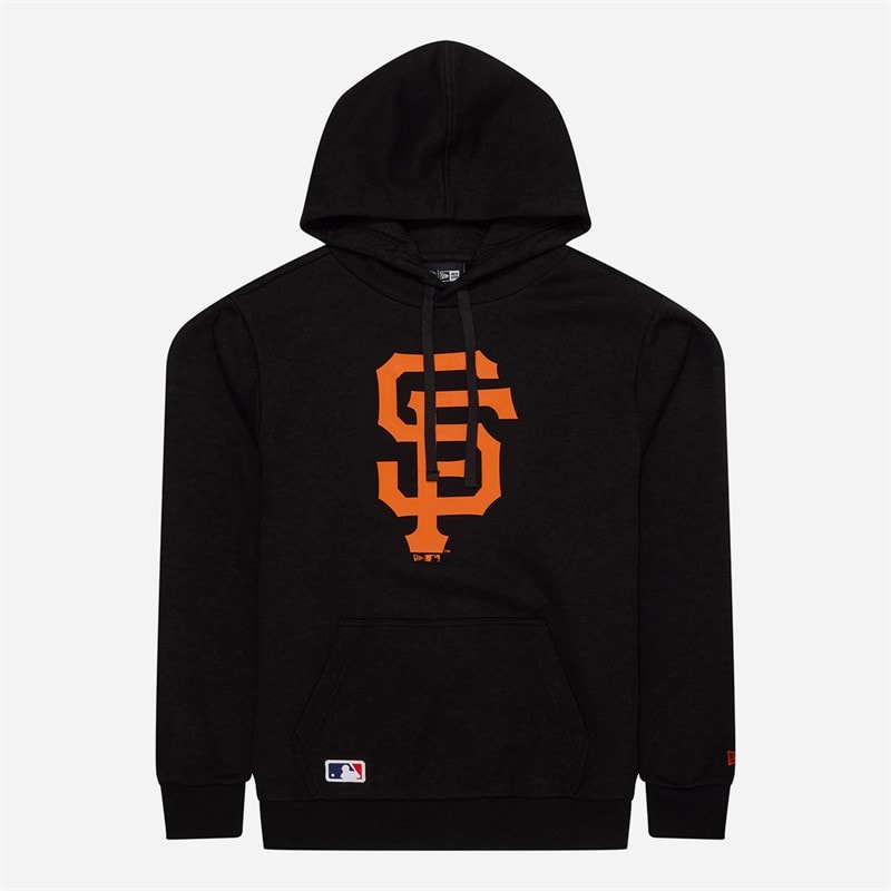 New Era Mens San Francisco Giants Hoodie Black