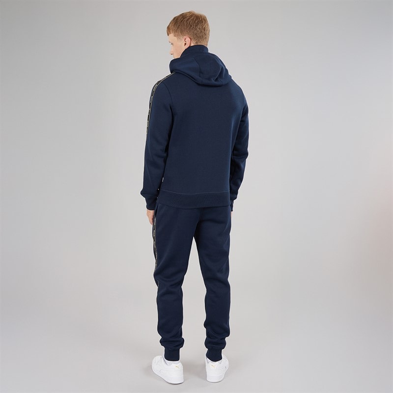 Mens Guttell Tracksuit With Branded Tape Detail Navy - Image 2