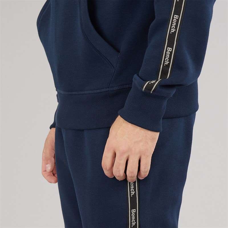 Mens Guttell Tracksuit With Branded Tape Detail Navy - Image 5