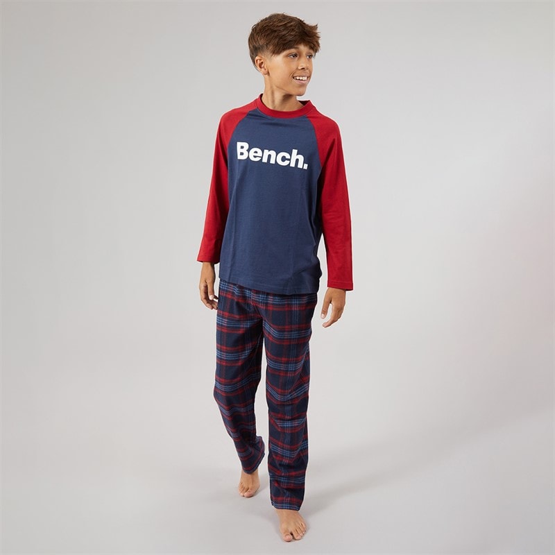 Boys Clowes Pyjamas Navy/Red - Image 4