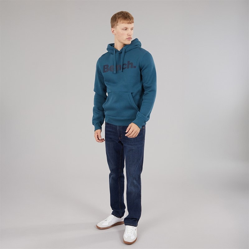 Mens Skinner Spots Hoodie Dusty Teal - Image 3