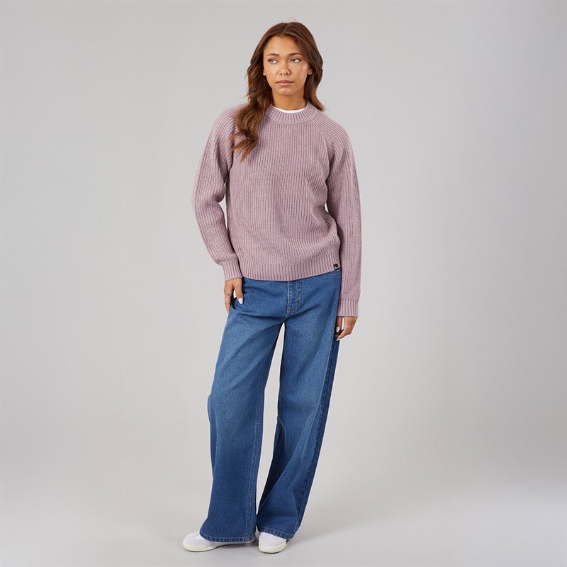 Womens Maxina Wide Leg Jeans Mid Blue - Image 4