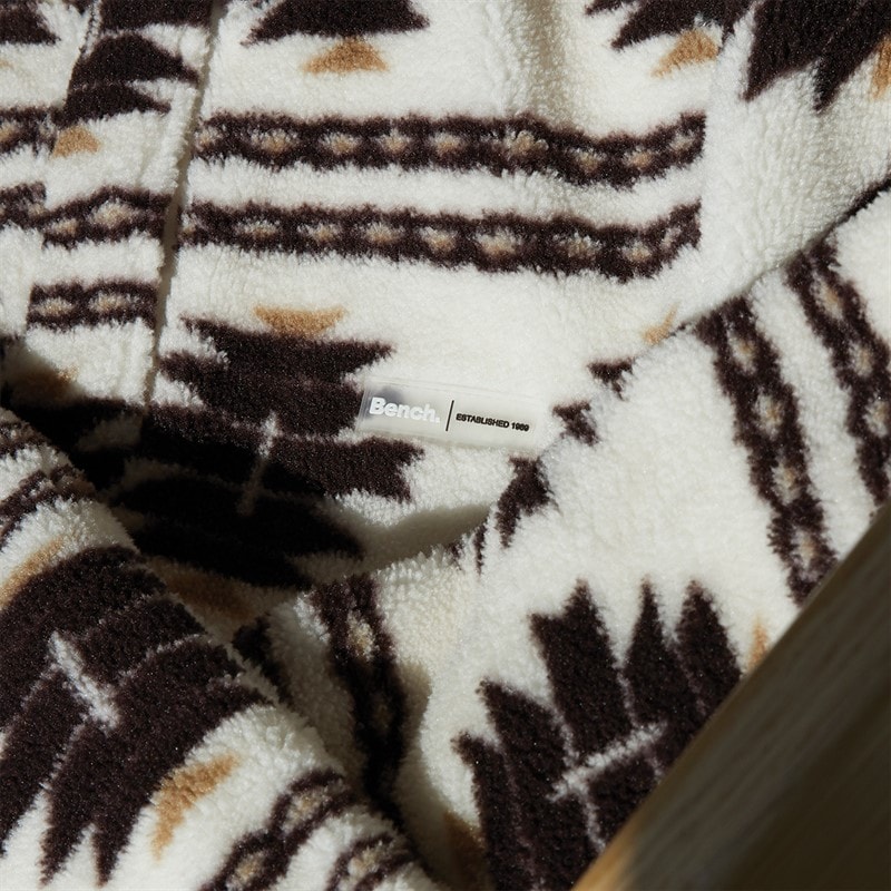 Womens Navo Borg Fleece Winter White - Image 3