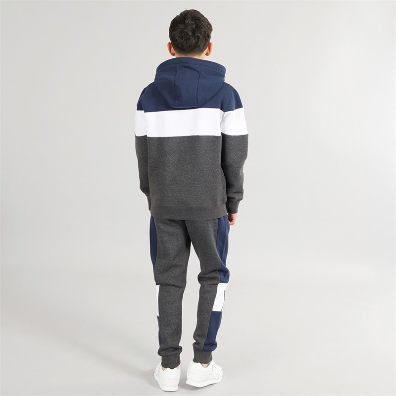 Boys Watplod Tracksuit Charcoal Marl - Image 2