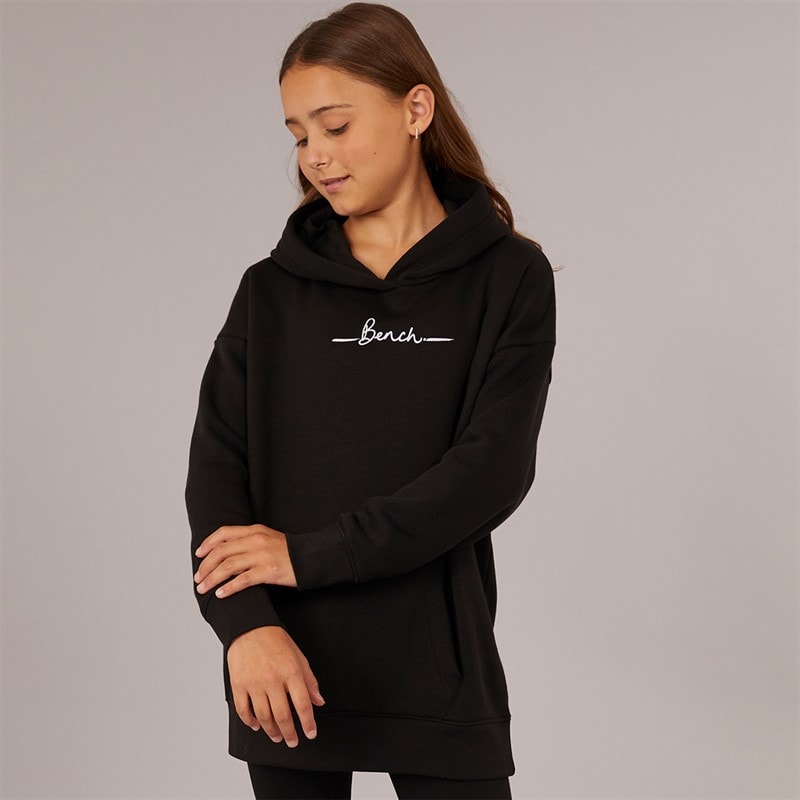Girls Gilnda Hoodie And Leggings Tracksuit Black - Image 3