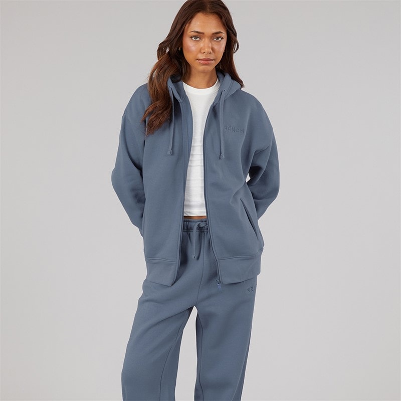 Womens Zip Thru Tracksuit Honest Indigo - Image 3