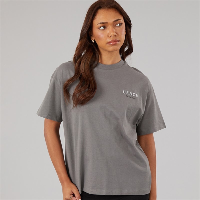Womens Yalo T-Shirt Graphite Grey - Image 2
