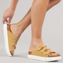 Womens Ushuaia Triple Buckle als Sand