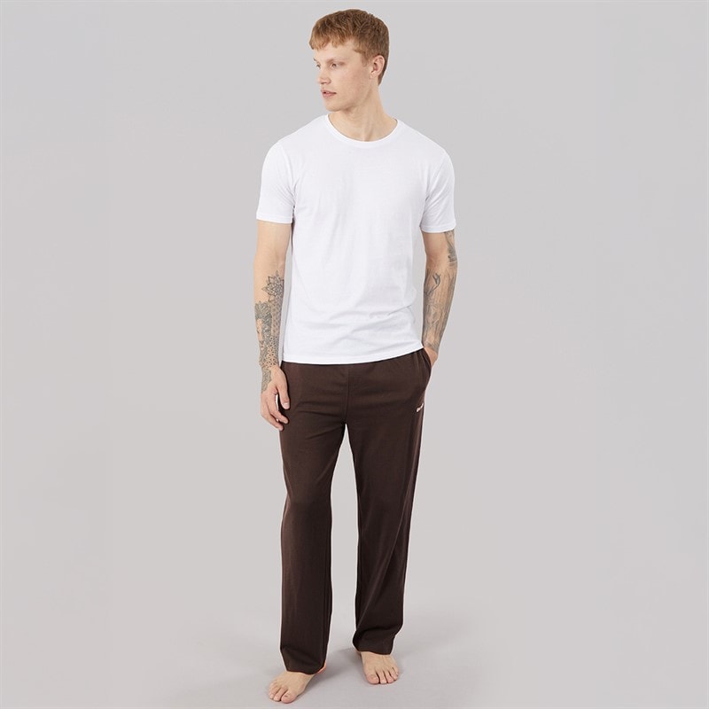 Mens Lounge Pants Ground Coffee - Image 4