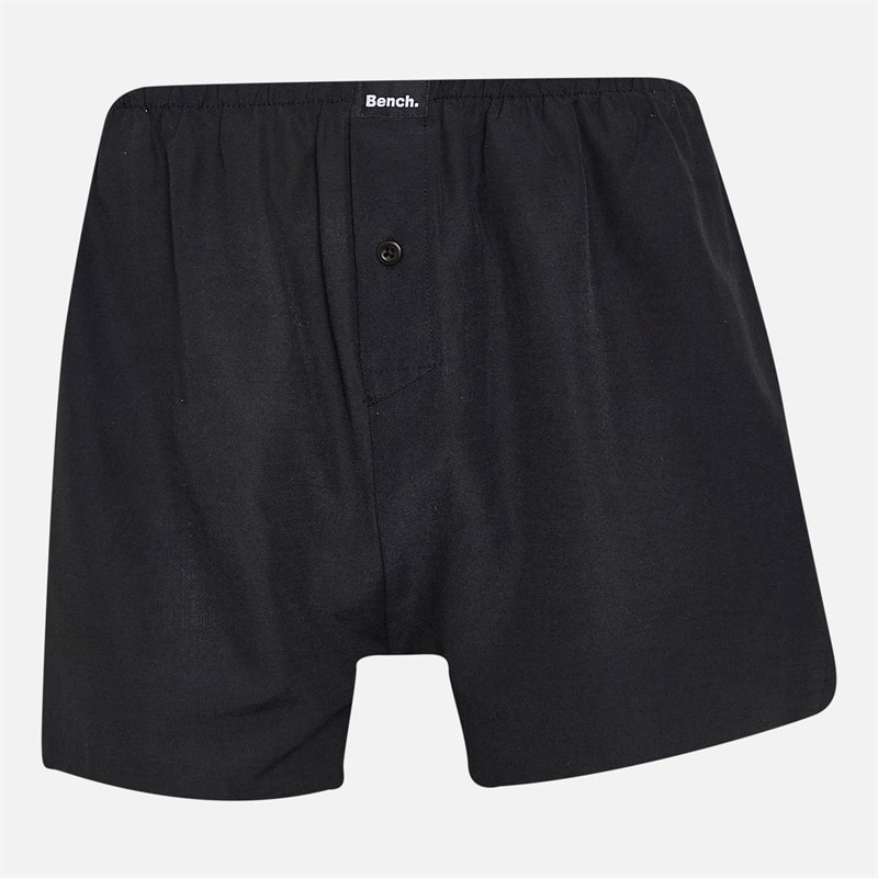 Mens Five Pack Boxers Black Check/Black/Black Stripe/Black/Black Check - Image 4
