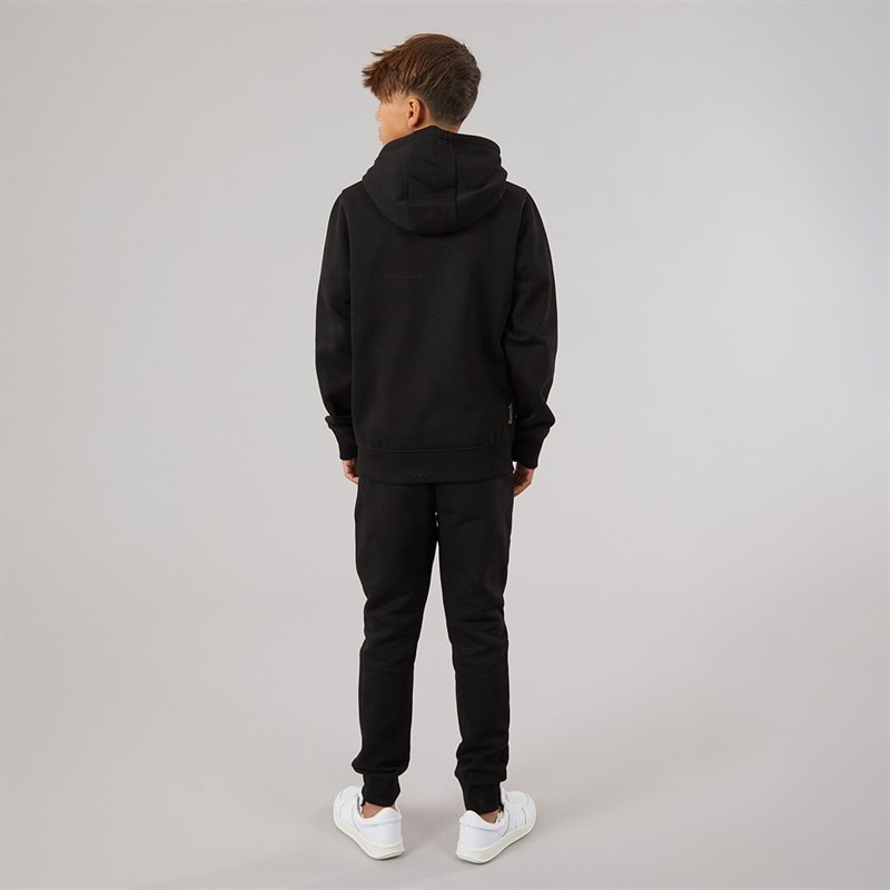 Boys Byster Hoodie And Joggers Tracksuit Black - Image 2