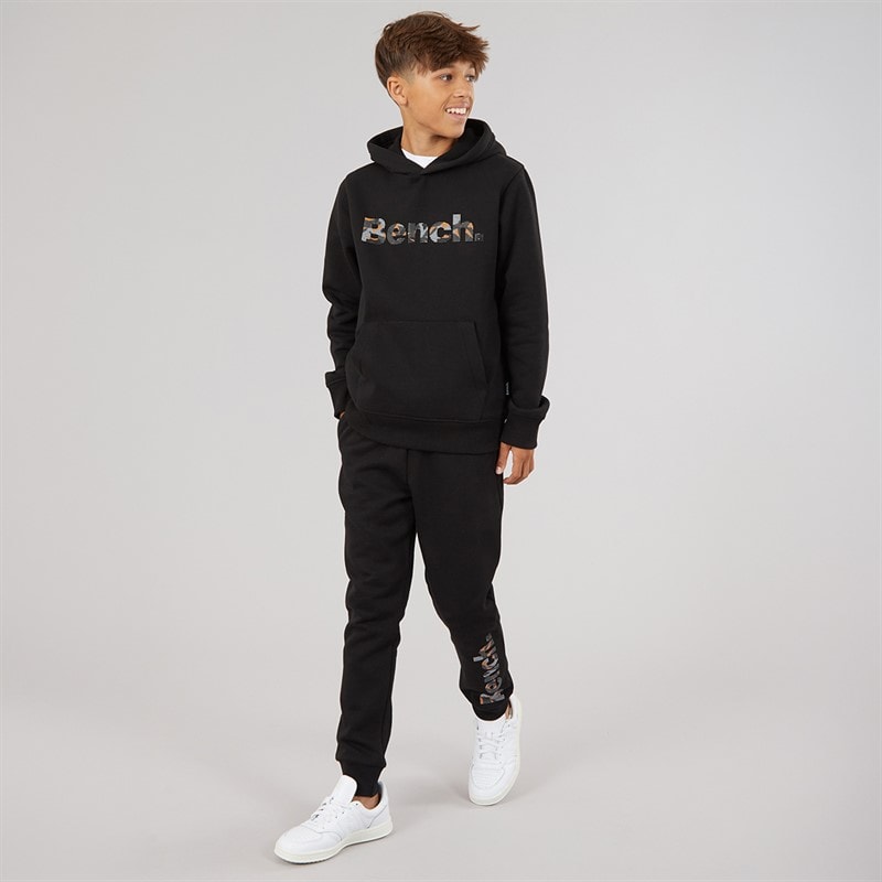 Boys Byster Hoodie And Joggers Tracksuit Black - Image 4