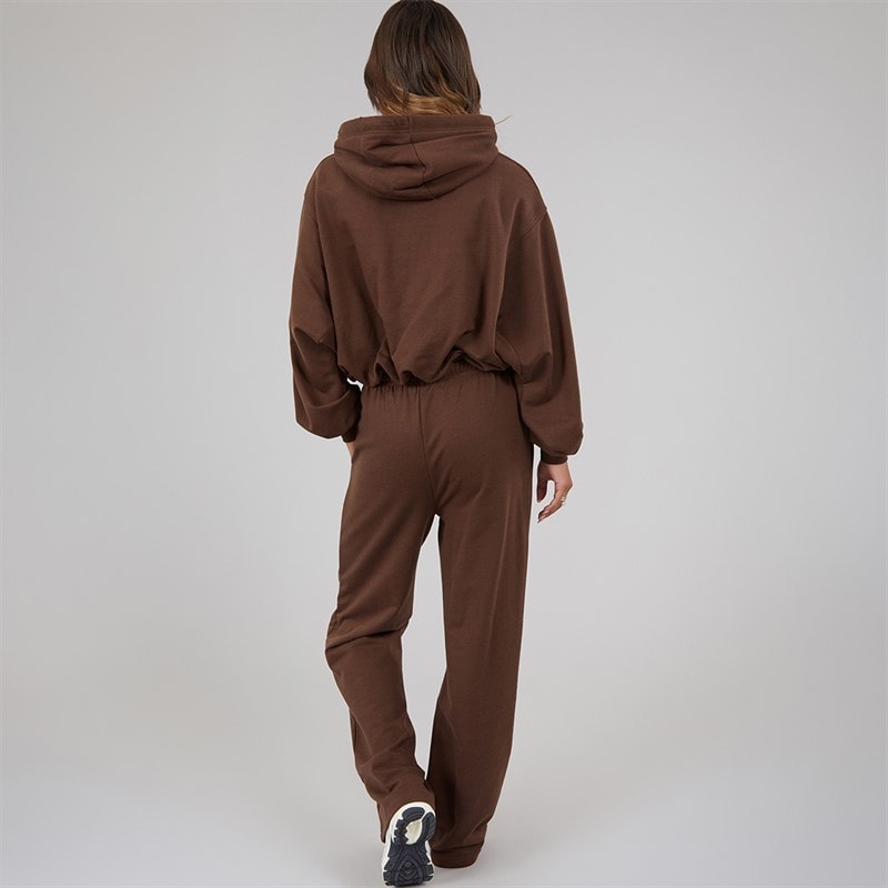 Womens Aelun Tracksuit Chocolate - Image 2