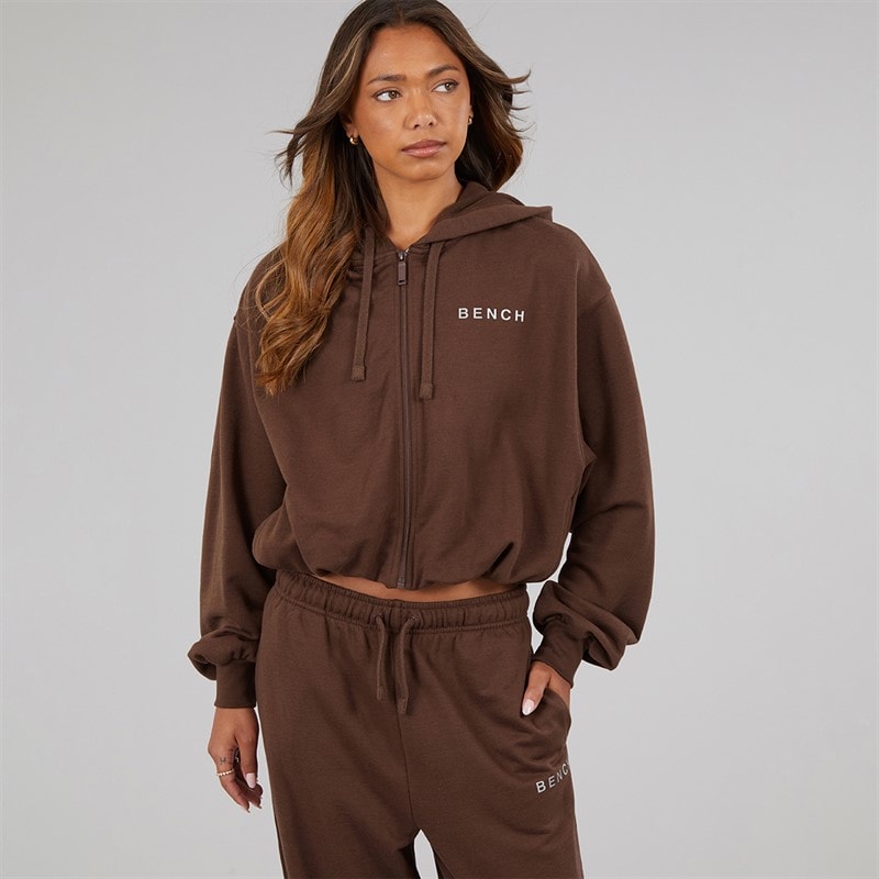 Womens Aelun Tracksuit Chocolate - Image 3