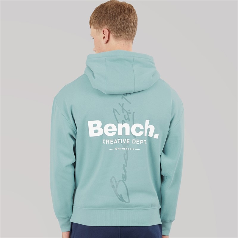 Mens Bardel Oversized Hoodie Powder Blue - Image 3