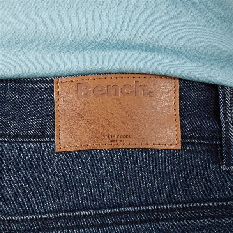 Mens Tedder Slim Jeans Dark Indigo Wash - Image 3
