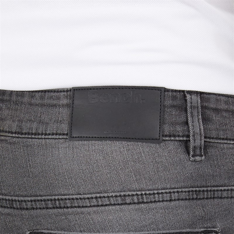 Mens Sivada Skinny Jeans Mid Grey - Image 3