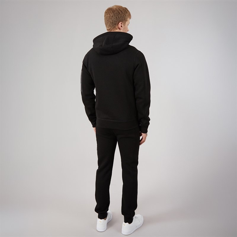 Mens Castlefield Tracksuit Black - Image 2