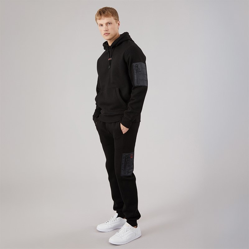 Mens Castlefield Tracksuit Black - Image 4