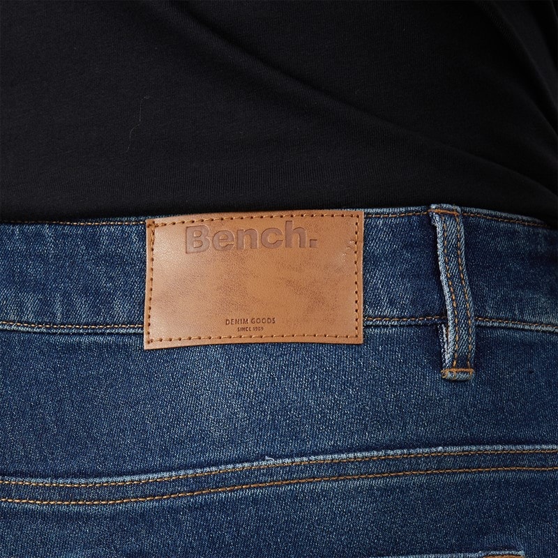 Mens Tedder Slim Jeans Indigo - Image 3