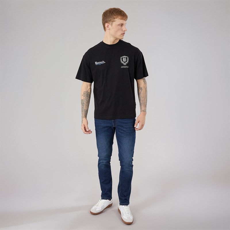 Mens Tedder Slim Jeans Indigo - Image 4