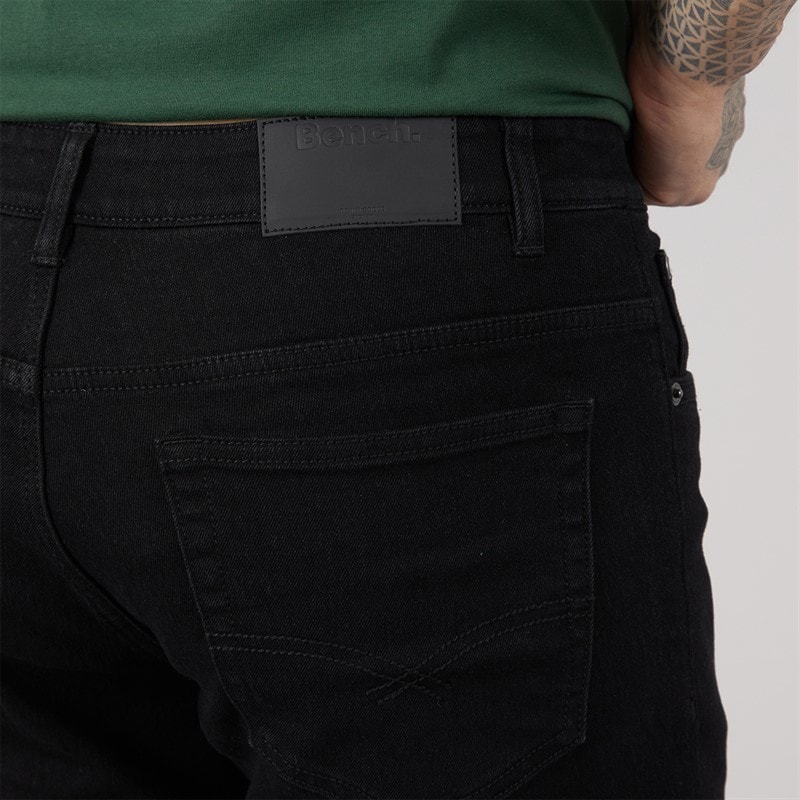 Mens Sivada Skinny Jeans Black - Image 3