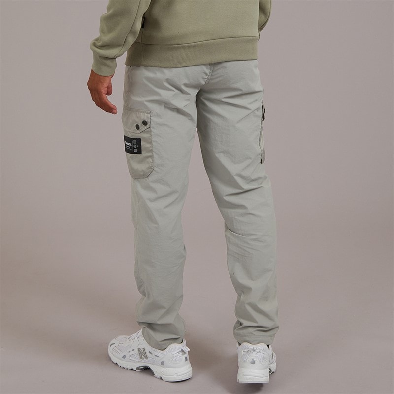 Mens Azarin Cargo Pants Circular Grey - Image 2