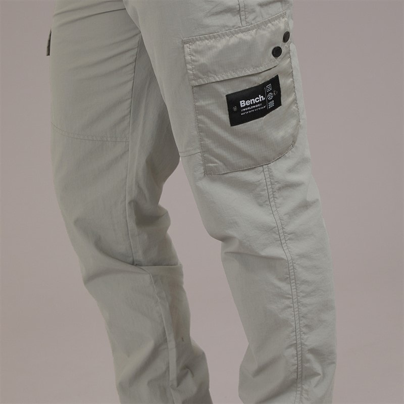 Mens Azarin Cargo Pants Circular Grey - Image 3