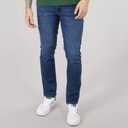 Mens Tedder Slim Jeans Mid Blue Wash