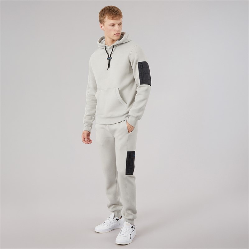 Mens Castlefield Tracksuit Frosy Grey - Image 4