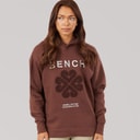 Womens Osta Loose Fit Hoodie Chocolate
