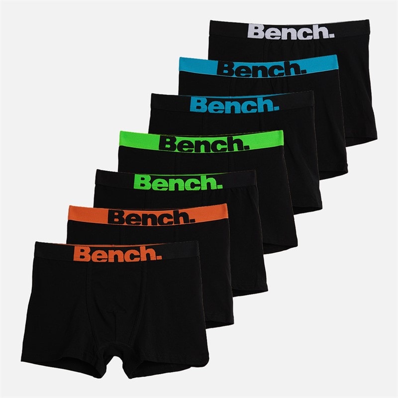Bench Boys Diego Seven Pack Boxers Assorted