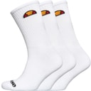 Three Pack Crew Socks White