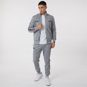Mens Giraldo Taped Poly Tracksuit Grey