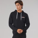 Mens Klemerio Full Zip Hoodie Black
