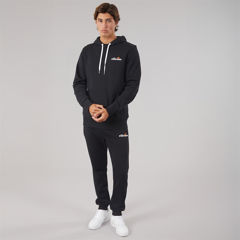 Mens Giffone Hoodie Black - Image 4