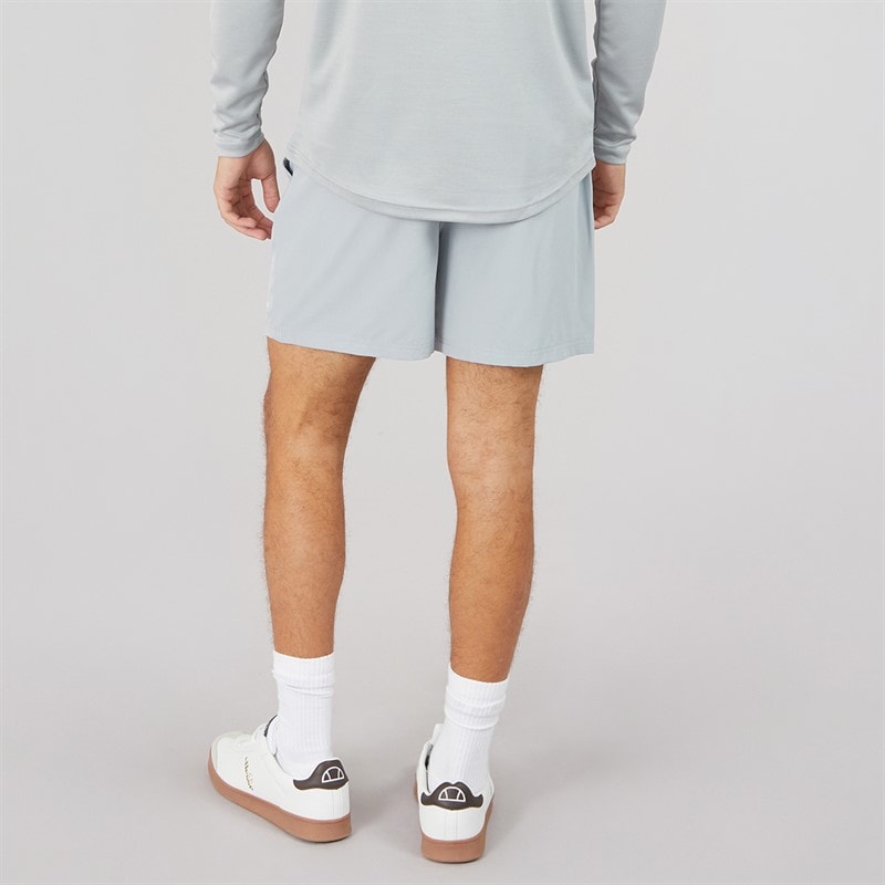 Mens Beveth 7 Inch Running Shorts Grey - Image 2