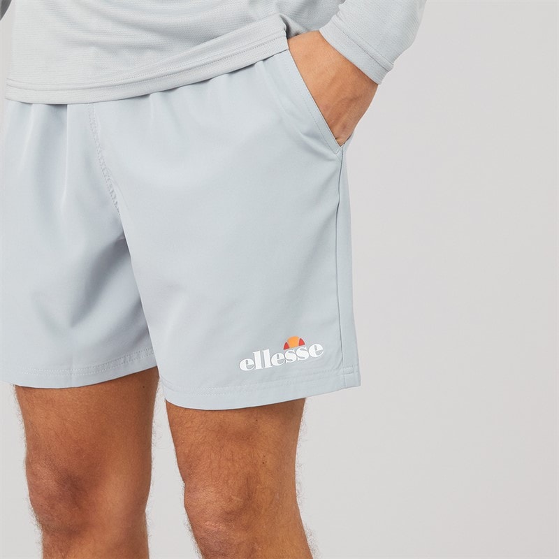 Mens Beveth 7 Inch Running Shorts Grey - Image 3