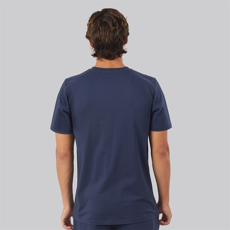 Mens Prado 2 Large Logo T-Shirt Navy - Image 2