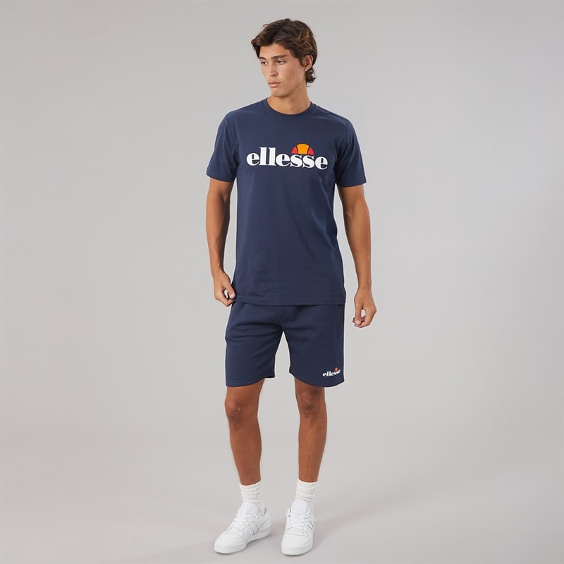 Mens Prado 2 Large Logo T-Shirt Navy - Image 3