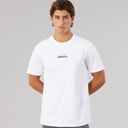 Mens Ollio 2 Central Logo T-Shirt White