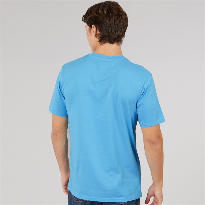 Mens Squalius Retro Stripe T-Shirt Blue - Image 2