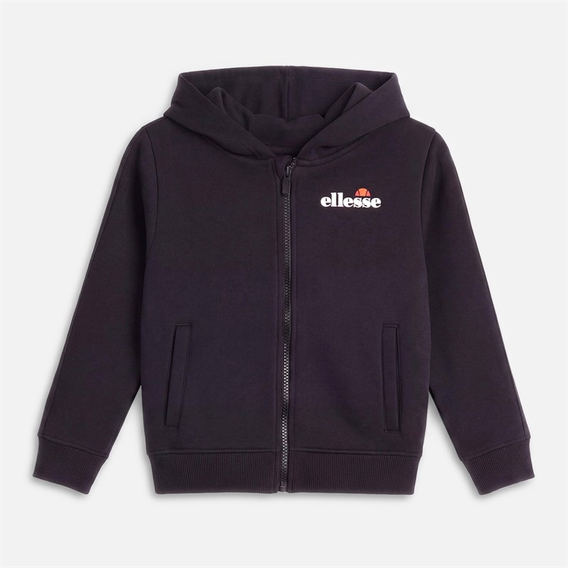 Boys Gugliemo Hoodie T-Shirt And Joggers Set Black - Image 2