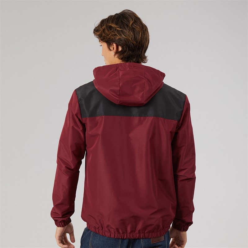Mens Chilte Windrunner Jacket Burgundy - Image 2
