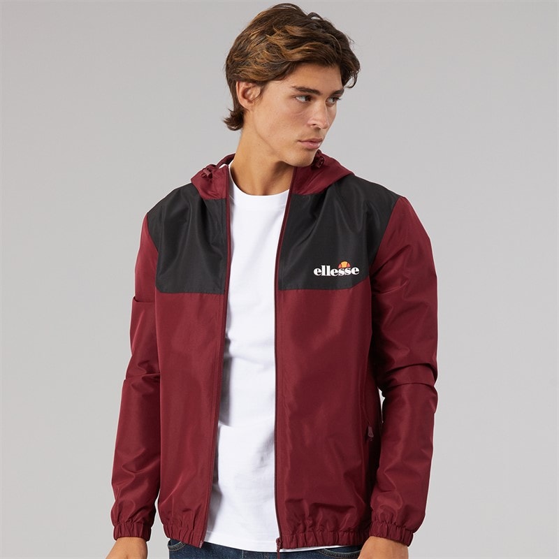 Mens Chilte Windrunner Jacket Burgundy - Image 3