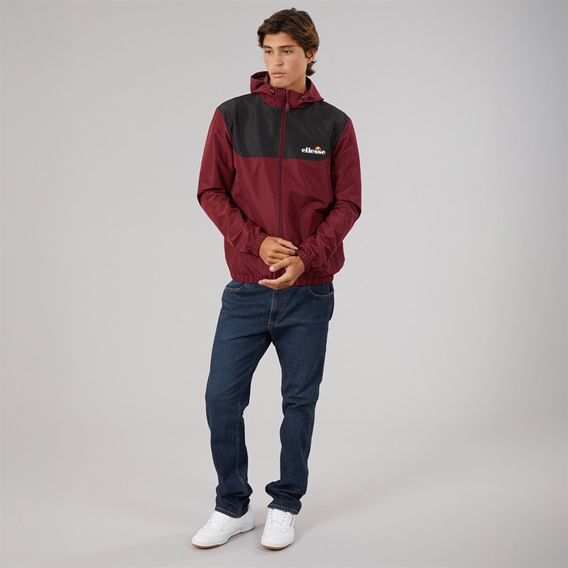Mens Chilte Windrunner Jacket Burgundy - Image 4